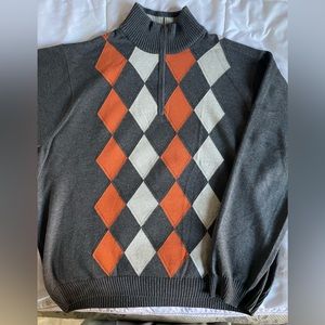 IZOD Men’s 1/4 Zip Pullover Sweater Size XXL